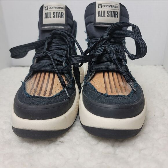 Converse ×Joshua Vides Weapon CX Hi Women's Shoes Size 7.5 Black-White A00715C - Picture 2 of 11